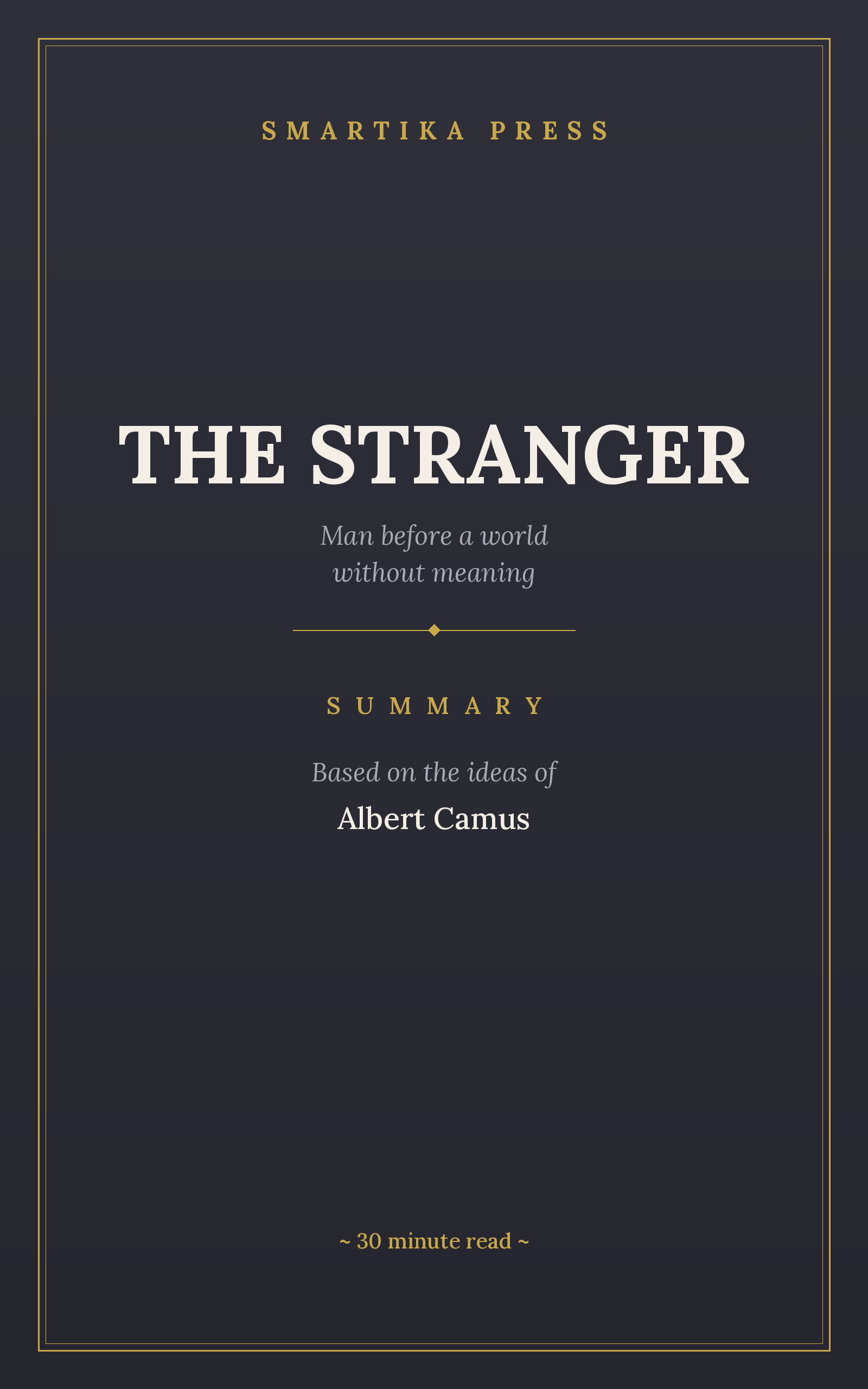 Summary: The Stranger